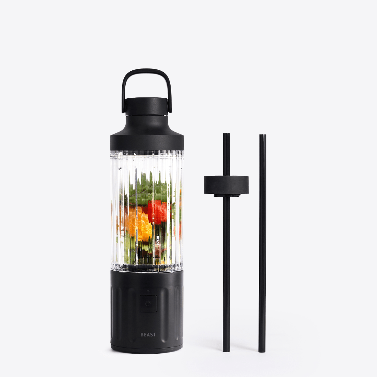 Beast GO Cordless portable blender with straw lid