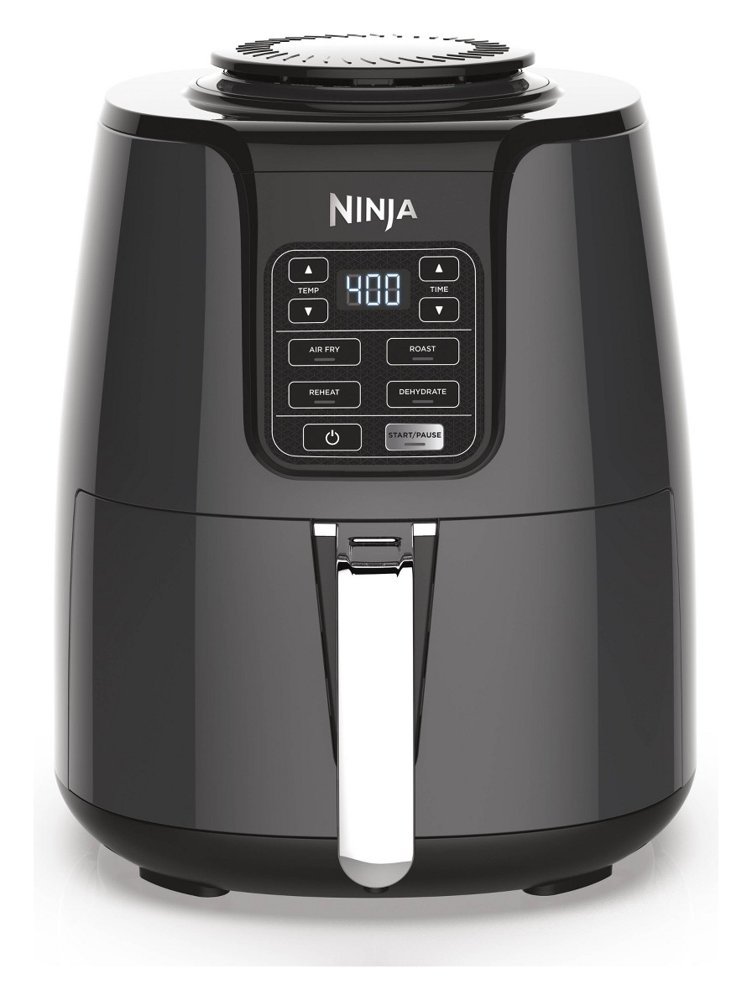 Ninja AF101 4-quart air fryer in dark gray